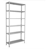 Prateleira Em Aço 6 Bandejas 90 Cm -linha Leve