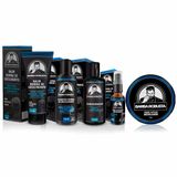 Kit Balm Óleo Shampoo Condicionador Cera Para Barba Robusta