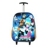 Mochila Naruto Boruto Juvenil Rodinhas Escolar