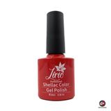 Esmalte Em Gel Lirió Unha Profissional Color Polish Vermelho