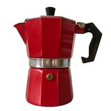 Cafeteira Italiana Moka Café 150 Ml 3 Xícaras Vermelho