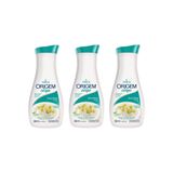 Hidratante Corporal Origem 380ml Erva Doce - Kit Com 3un