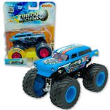 Carrinho Furious Machine Monster Truck 1:64 Big Foot Crazy A