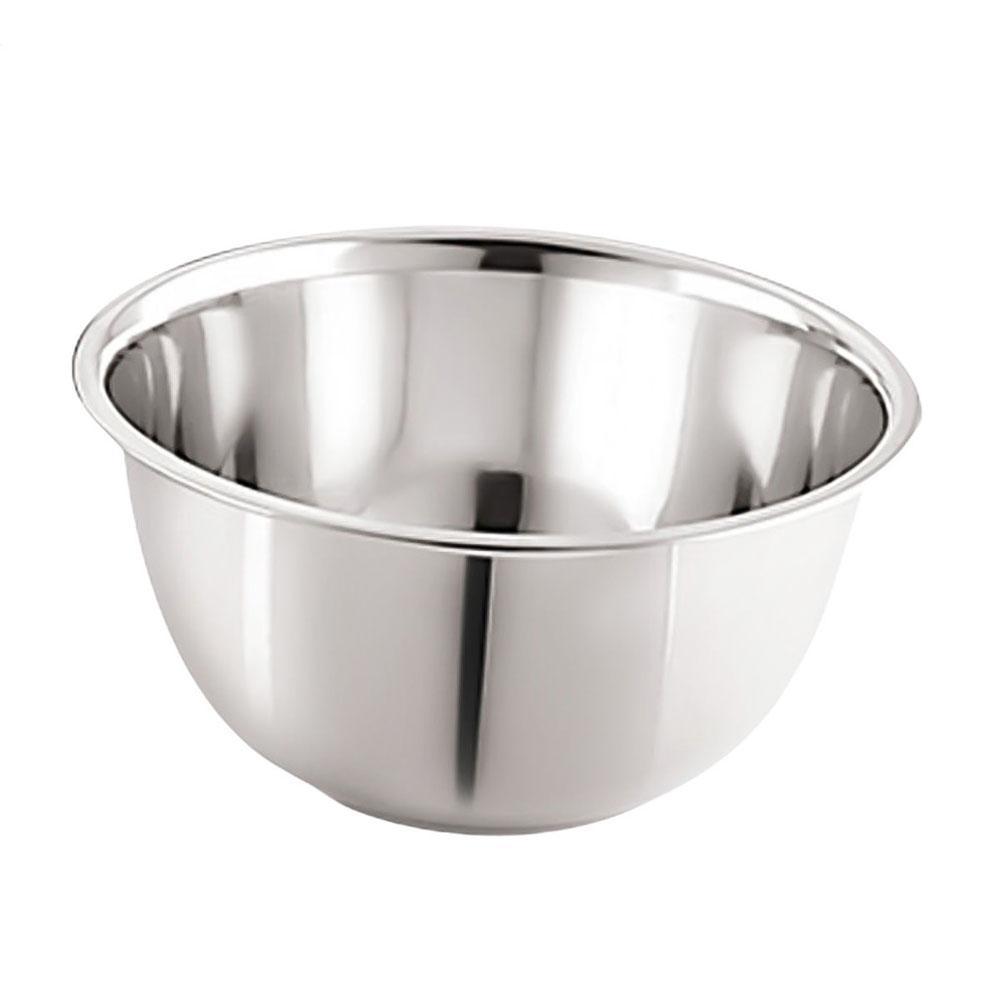 Tigela Redonda Aço Inox - 2400 Ml - 23 X 10 Cm