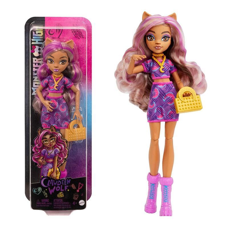 Boneca Monster High Clawdeen Wolf Mattel Hky75