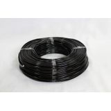Fio Cabo Flexível 4 Mm 100 Metros Preto