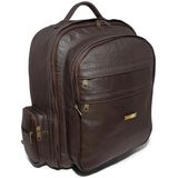 Mochila De Couro Masculina Para Viagem Tamanho Extra Grande