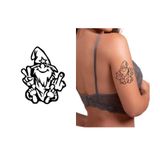 Tatuagem Temporária Dedão Doende Rebelde