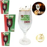 Kit 3un Taças Windsor 330ml Vidro Cerveja Coquetel Chopp Bar