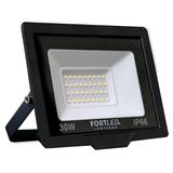 Refletor Slim 30w Luz Branca 6500k Fortled