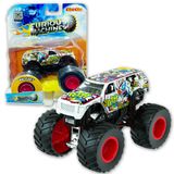 Carrinho Furious Machine Monster Truck 1:64 Big Foot Crazy P