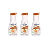 Hidratante Corporal Origem 380ml Macada/amendoas - Kit C/3un