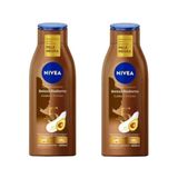 Hidratante Corp Nivea 400ml Pele Negra Cuidado Intenso - 2un