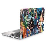 Skin Adesivo Protetor Notebook 14 Wide Dc Liga Da Justiça B1