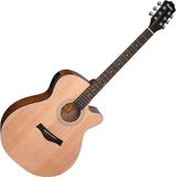 Violão Eletroacústico Shelby Eq 3 Bandas Cordas Aço Sga-194c