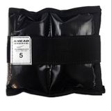 Caneleira De Peso Ahead Sports Aff339 5kg Preta