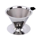 Coador De Café Chá Pour Over Inox 101/101 Não Precisa Filtro