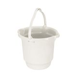 Balde Com Alça 9 Litros Branco Gardenlife