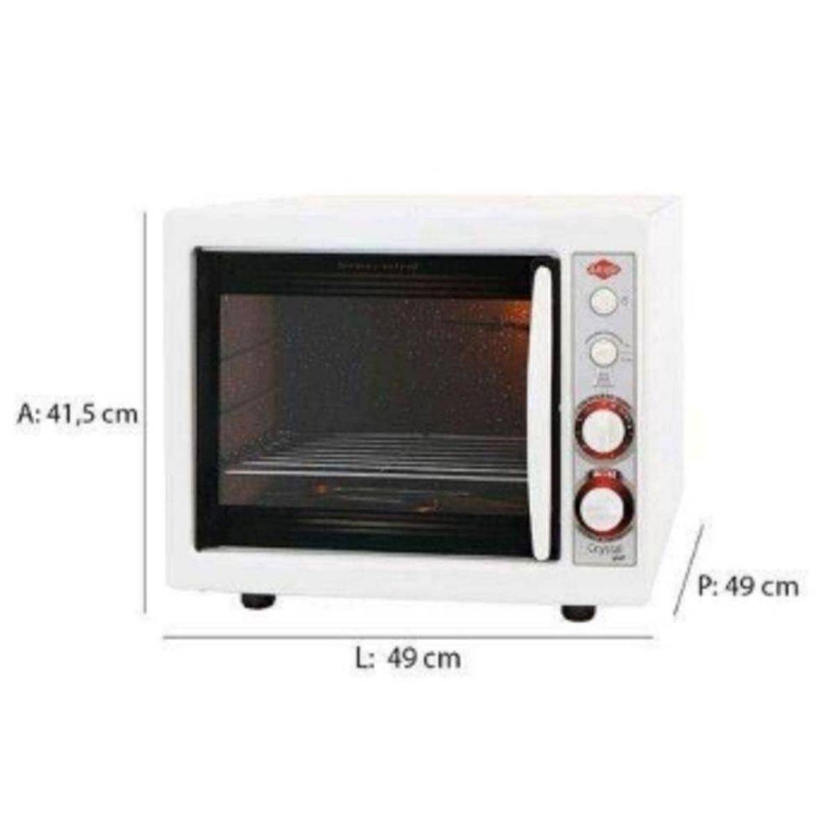 Forno Elétrico Layr Crystal Plus 46l, Branco,bandeja 127v - Carrefour