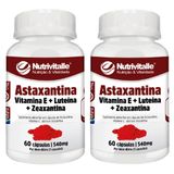 Kit 2 Un - Astaxantina 540mg 60 Capsulas Nutrivitalle