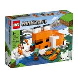 Lego Minecraft Pousada Da Raposa - Conjunto Criativo 21178