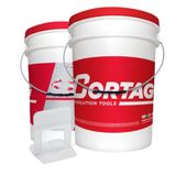 Espaçador Nivelador St 1,5mm Balde Com 900un 62701 - Cortag