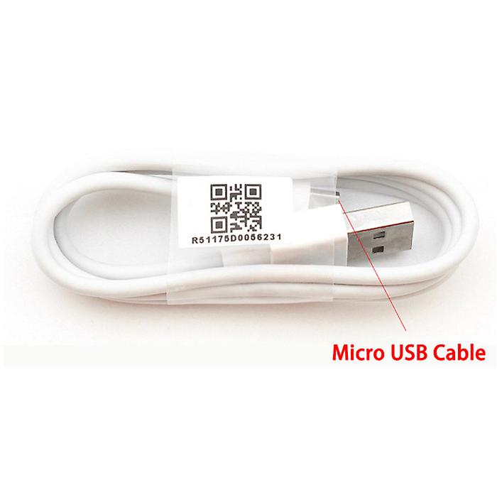 Xiaomi Carregador De Plugue De Carga Rápida + Cabo De Carregamento Micro-usb -