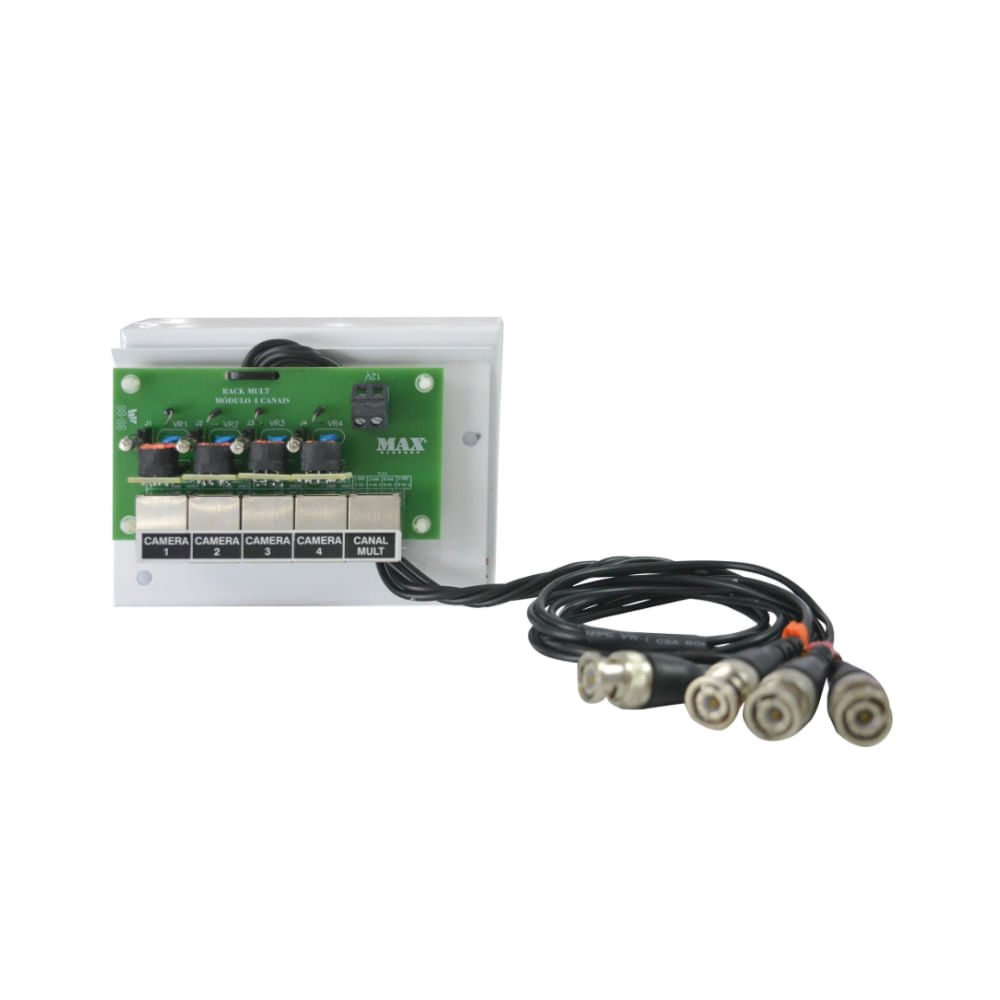 Distribuidor Max Rj 45 4 Canais Com Fonte - Carrefour