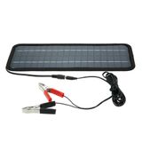 Carregador Solar Portátil De 12v E 4,5w Para Carros