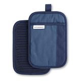 Kitchenaid Beacon Suporte De Pote De Dois Tons 2-pack Set, 7x10, Navy/ink Blue 2 Contagem