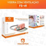 Viseira Infantil Com Ventilação Desenho Animado