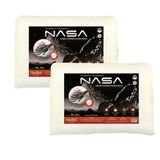 Kit 2 Travesseiro Nasa-x Viscoelástico Antiacaro Duoflex