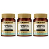 Kit 3 Un - Berberina + Oleo Tcm 1500mg 60 Caps Dr Botanico
