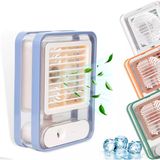 Mini Refrigerador De Ar Ventilador Umidificador Climatizador