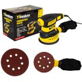 Lixadeira Roto Orbital 5pol 250w Com Coletor De Pó Titanium