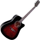 Violão Eletroacústico Folk Afinador Eq 3b Giannini Gf1r Brb