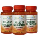 Kit 3 Melão De São Caetano 60 Cápsulas 500mg