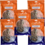 Petisco Desidratado 100% Natural Pet Cães Gatos - 5 Pacotes