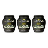 Creme Skala 1kg Argila Branca-kit C/3un