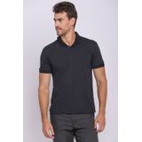 Polo Masculina Meia Malha Polo Wear Preto