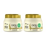 Botox Garota Vip B.tox Capilar Organico 250g - Kit Com 2un