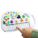 Teclado Musical Com 12 Teclas Infantil 07 Sons De Animais