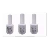 Kit 3 Ultra Selante Top Coat Lirió Porcelana Gel Finalizador