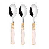 Conjunto 3 Colheres De Sopa Mesa Jantar Luxo Selene Bugatti