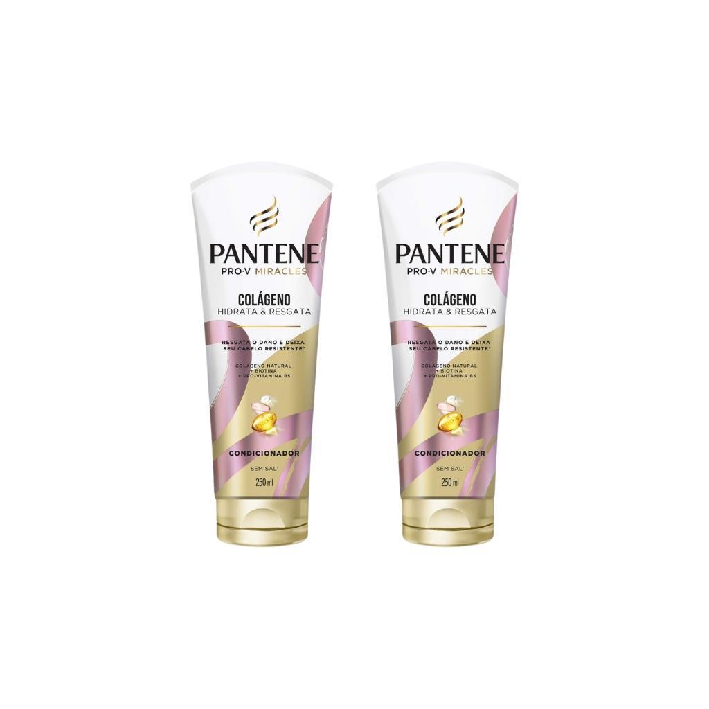 Condicionador Pantene 250ml Colageno-kit C/2un