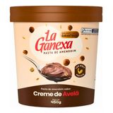 Pasta Amendoim Creme De Avelã La Ganexa Whey Protein 450g