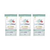 Sabonete Líquido Dove Baby 180ml Hidrat Sensível - Kit C/3un