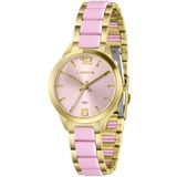Relógio Lince Feminino Ref: Lrt4800l36 R2kr Fashion Bicolor