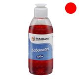 Corante Cosmetico Sabonete Saramanil Vermelho Morango 100ml