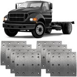 Lona Freio F12000 Eurocargo Worker Traseira Fras-le Fd87